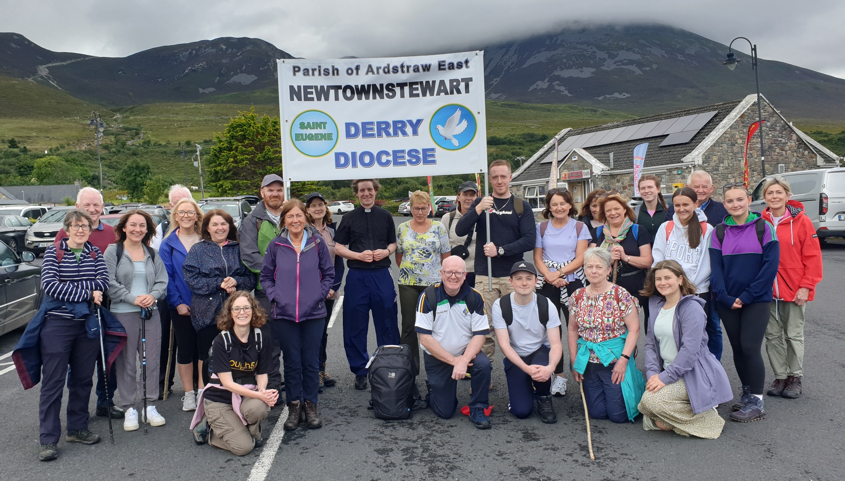 Pilgrimage to Croagh Patrick by Newtownstewart and neighbouring parishes